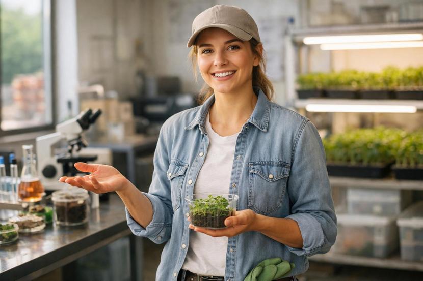 Landwirtschaftlicher Labortechniker
